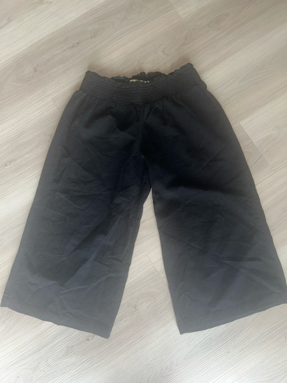 Old Navy Women’s Cotton Wide-Leg Lounge Pants Elastic Low Waist Vintage